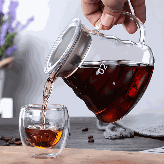 High Borosilicate Glass Coffee Jug - European Household - Lebanon