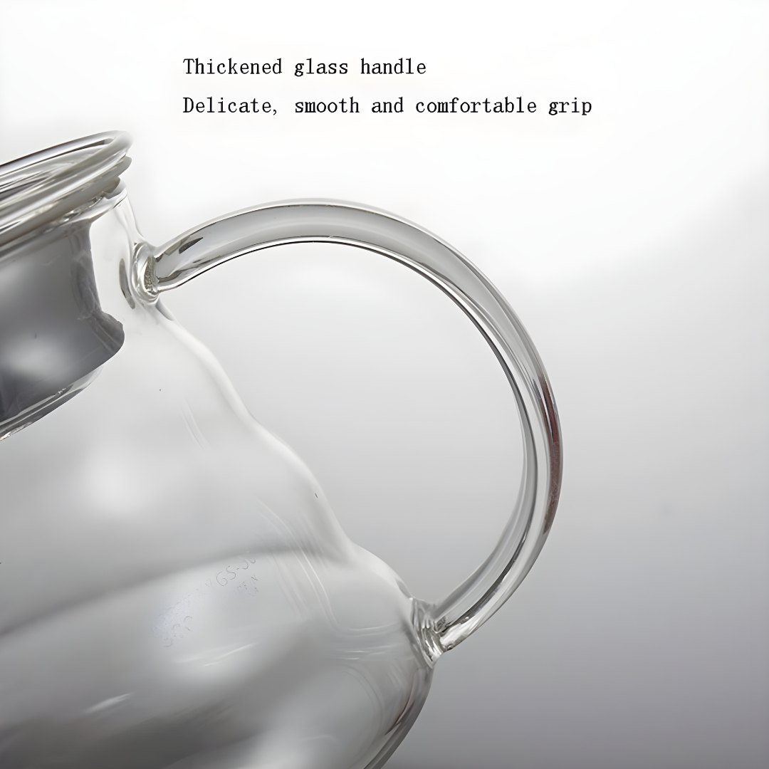 High Borosilicate Heat-Resistant Glass Coffee Jug 360 Or 800ML