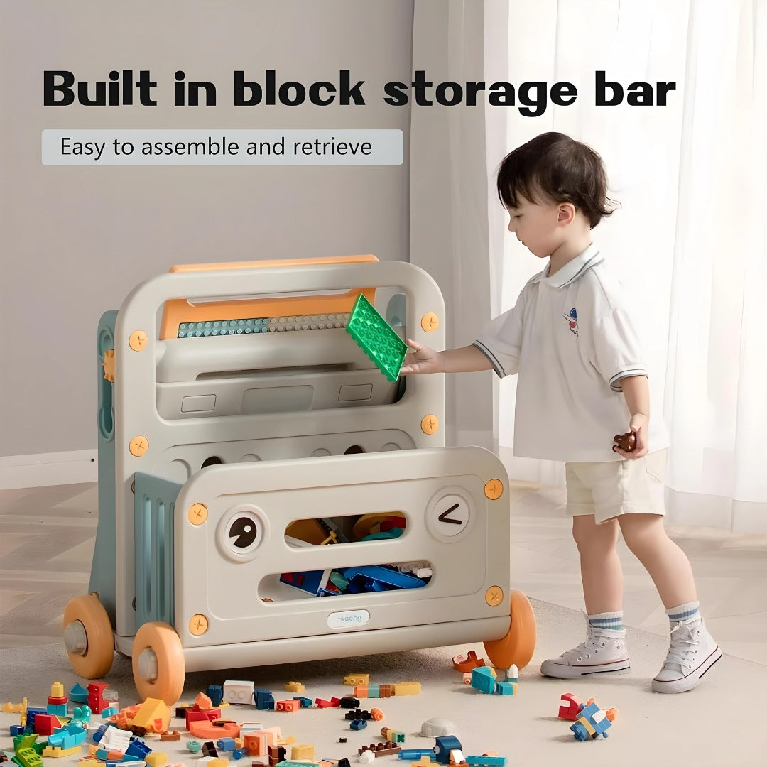 Kindergarten 6 In 1 Multifunctional Children's Building Table