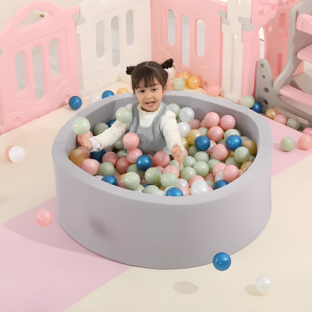 Premium Foam Toddler Ball Pit With 200 Ocean Balls