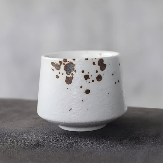 Hoogwaardige Japanse retro kop van grof aardewerk, 200 ml
