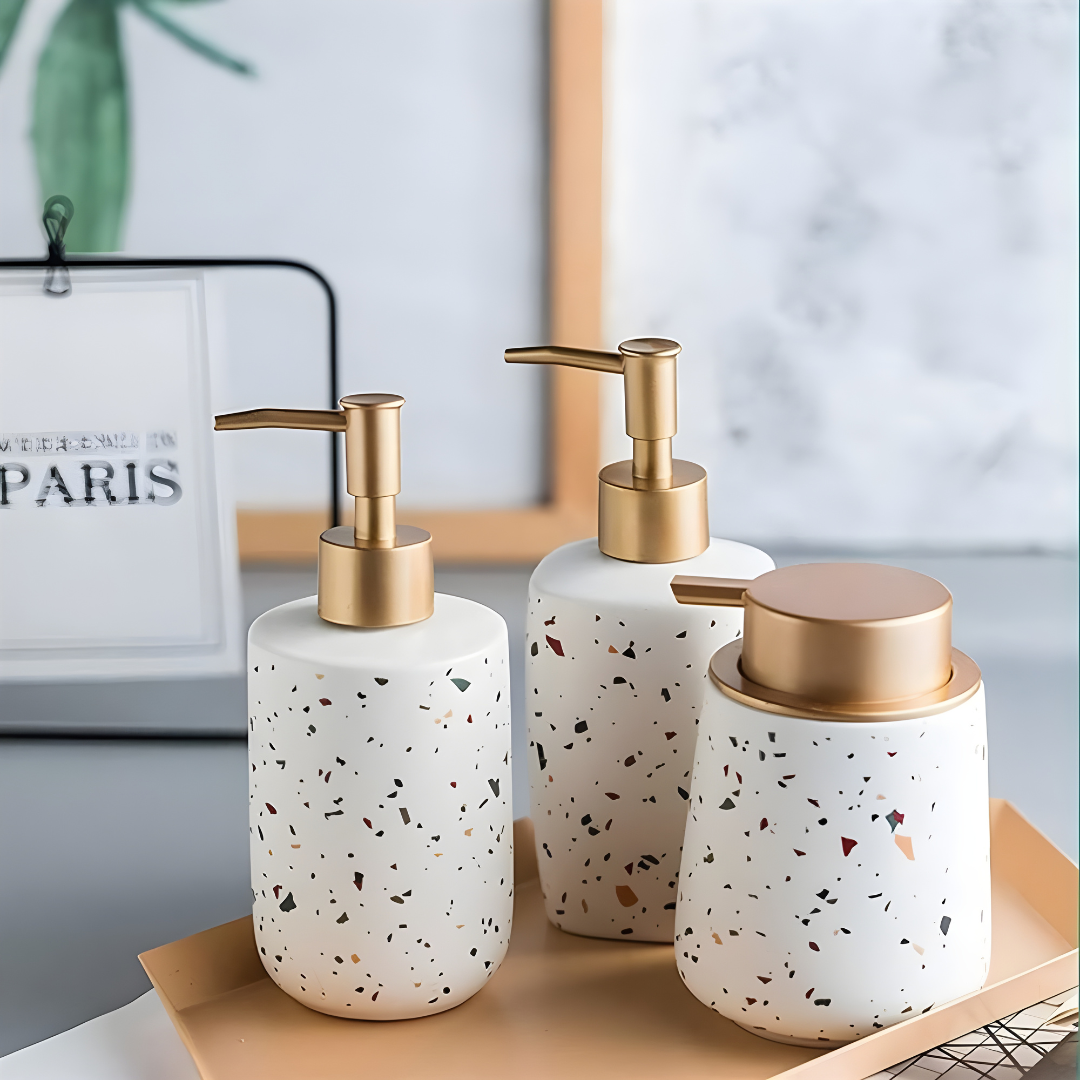 Nordic Ceramic Matte Soap Dispenser