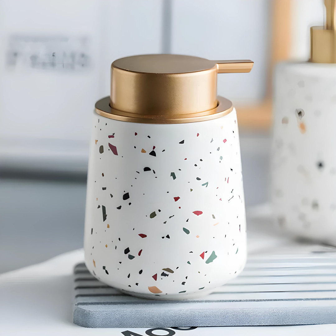 Nordic Ceramic Matte Soap Dispenser