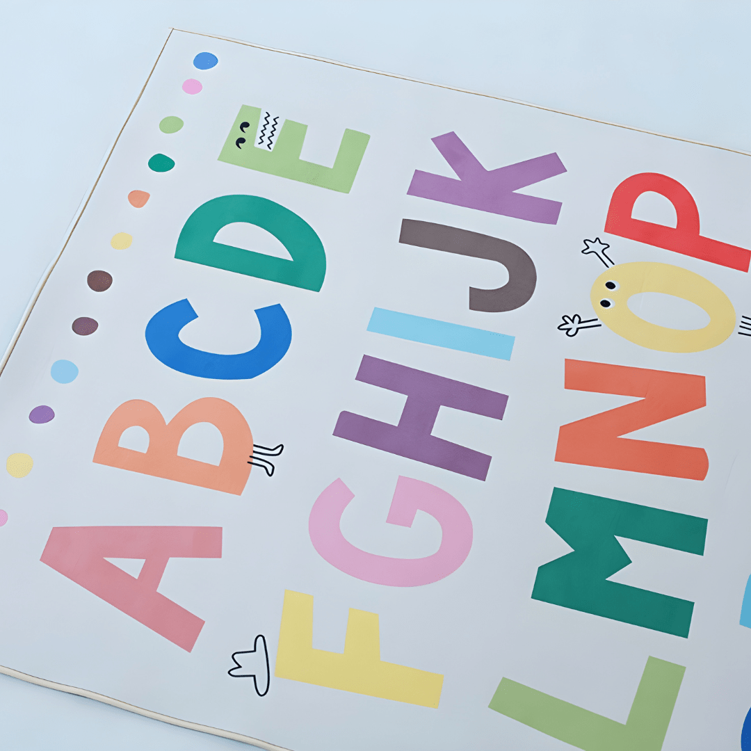 Alphabet kids rug 100×150 cm soft colorful anti-slip educational playmat for children – Lebanon Beirut