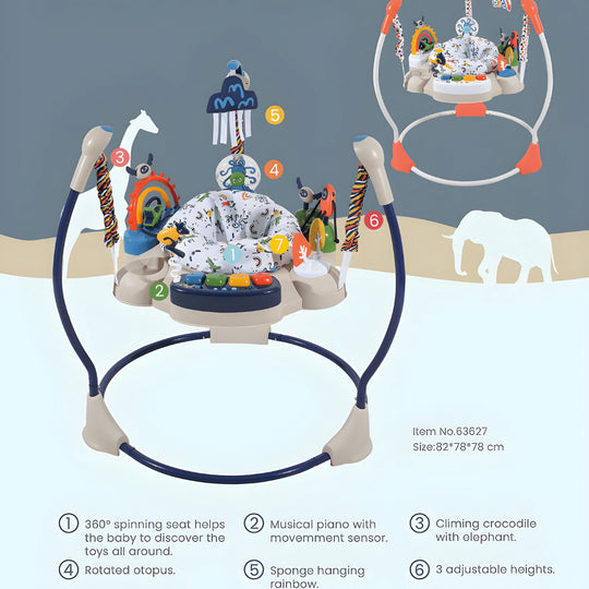 مشاية أطفال متعددة الاستخدامات 3 في 1