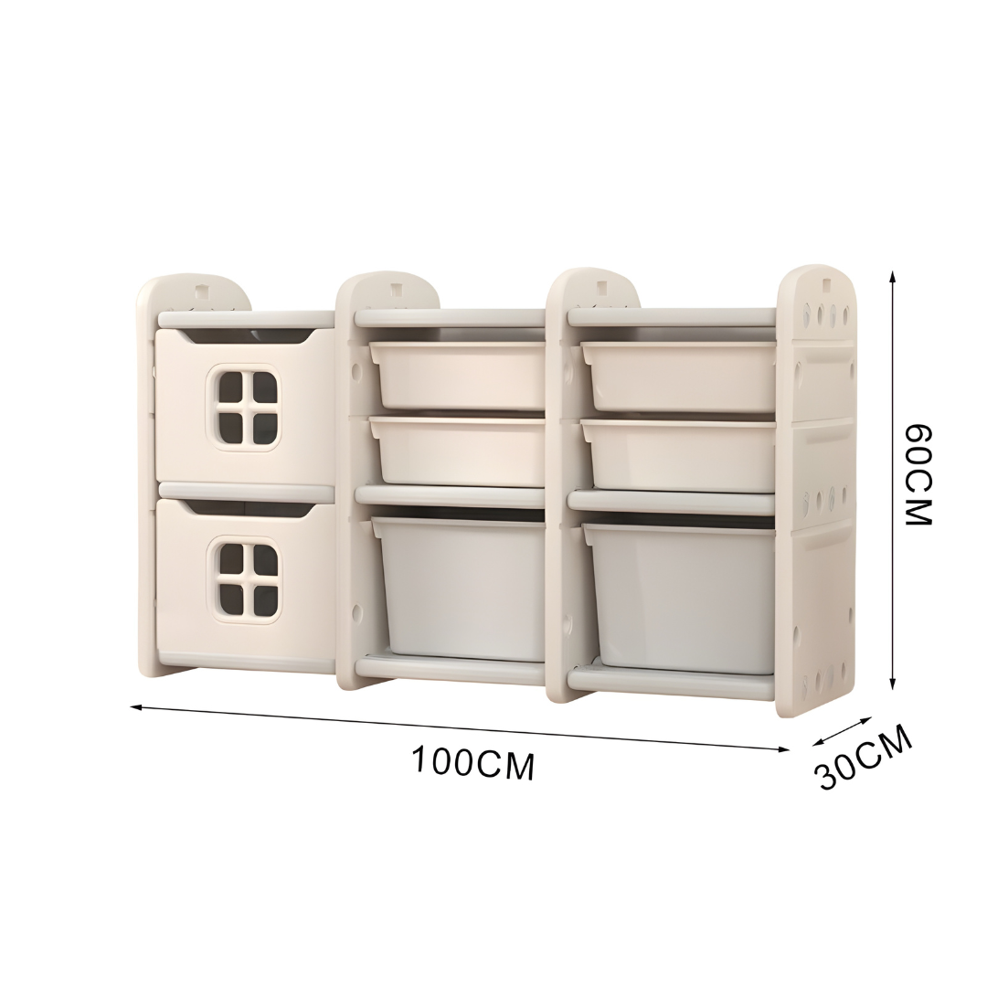 Tomas Train Toy Storage Cabinet for Children