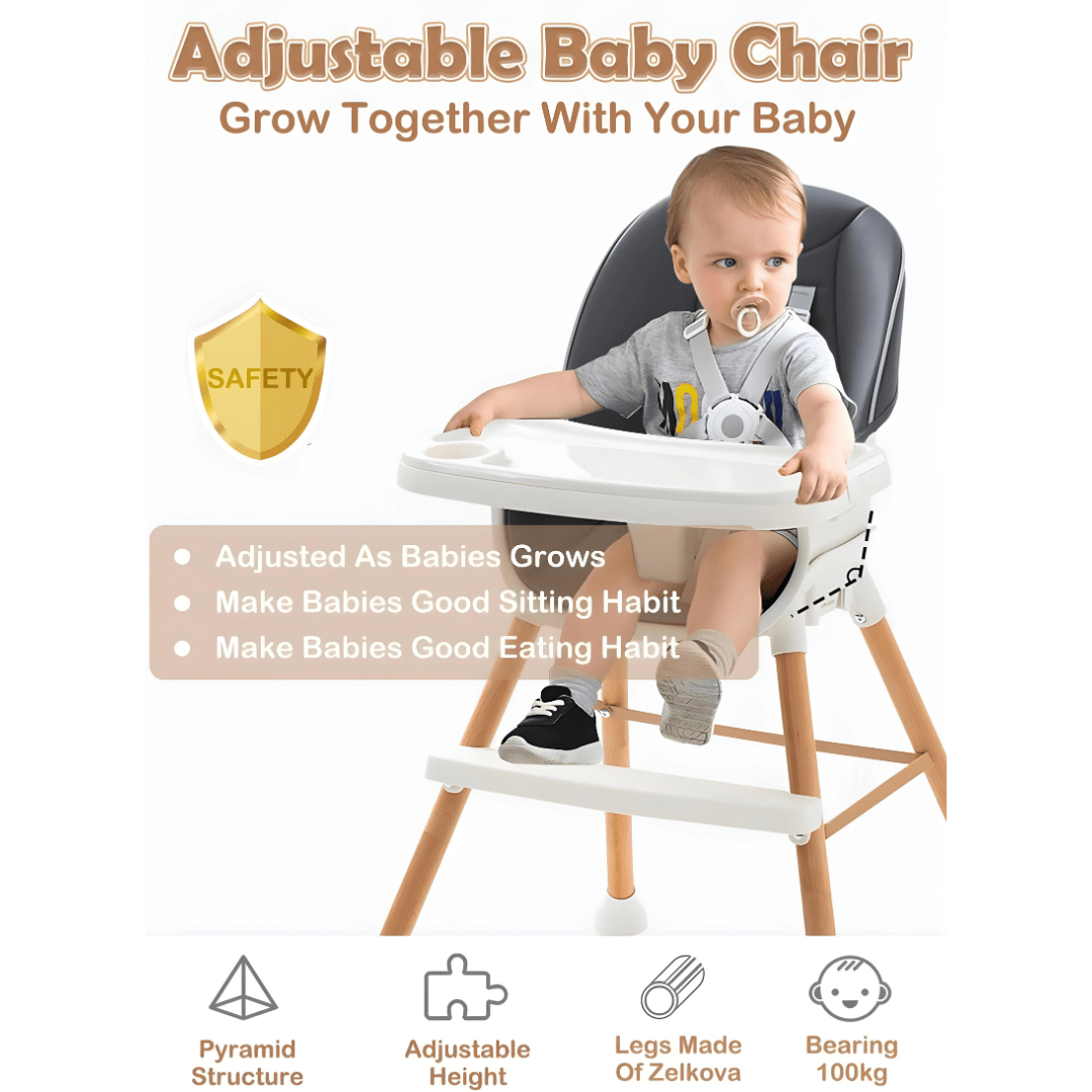 Multi-function baby feeding chair with removable BPA-free tray – Beirut Lebanon