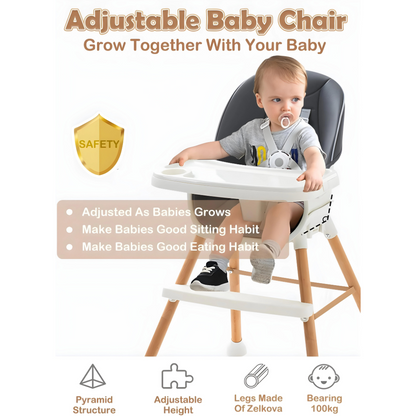 5 in 1 Children Feeding High Chair