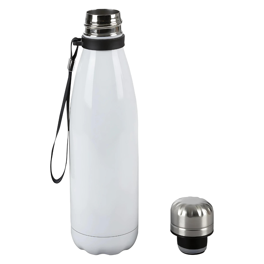 Ernesto Insulated bottle , stainless steel White 480ML