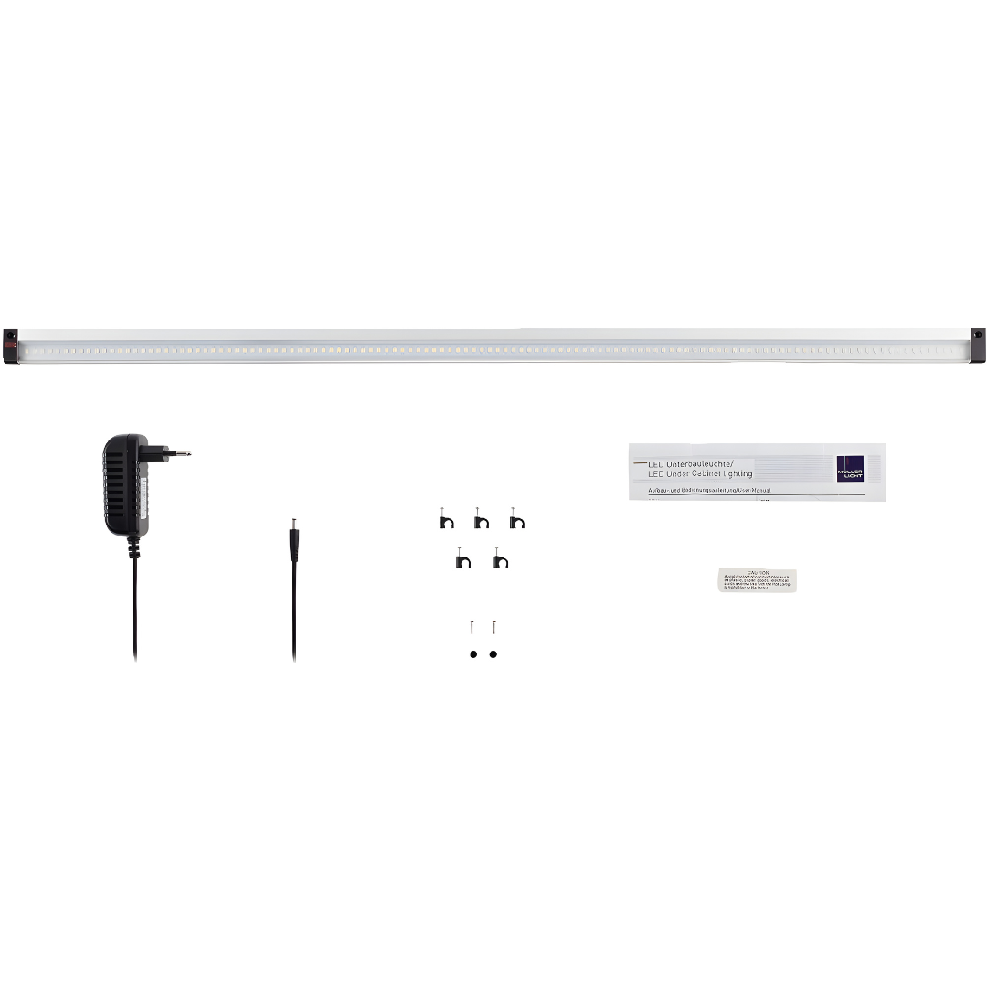 I-Glow LED under-cabinet light 50cm 9.5W kitchen light neutral white 4000K 2 sensors