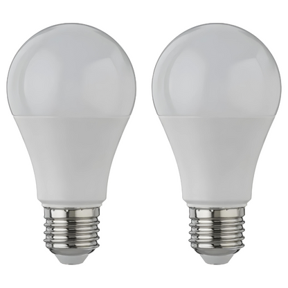 Livarno Home LED Bulbs 9.5W=60W E27 Set of 2