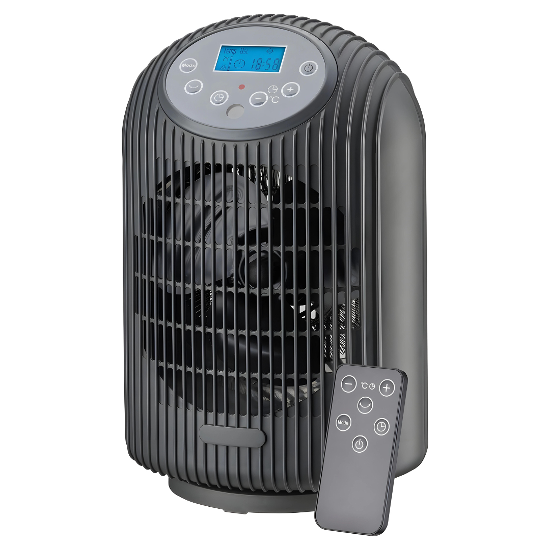 EASY HOME® fan heater with remote control