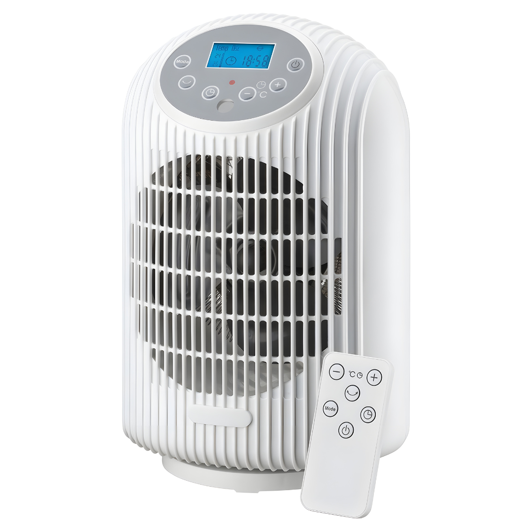 EASY HOME® fan heater with remote control