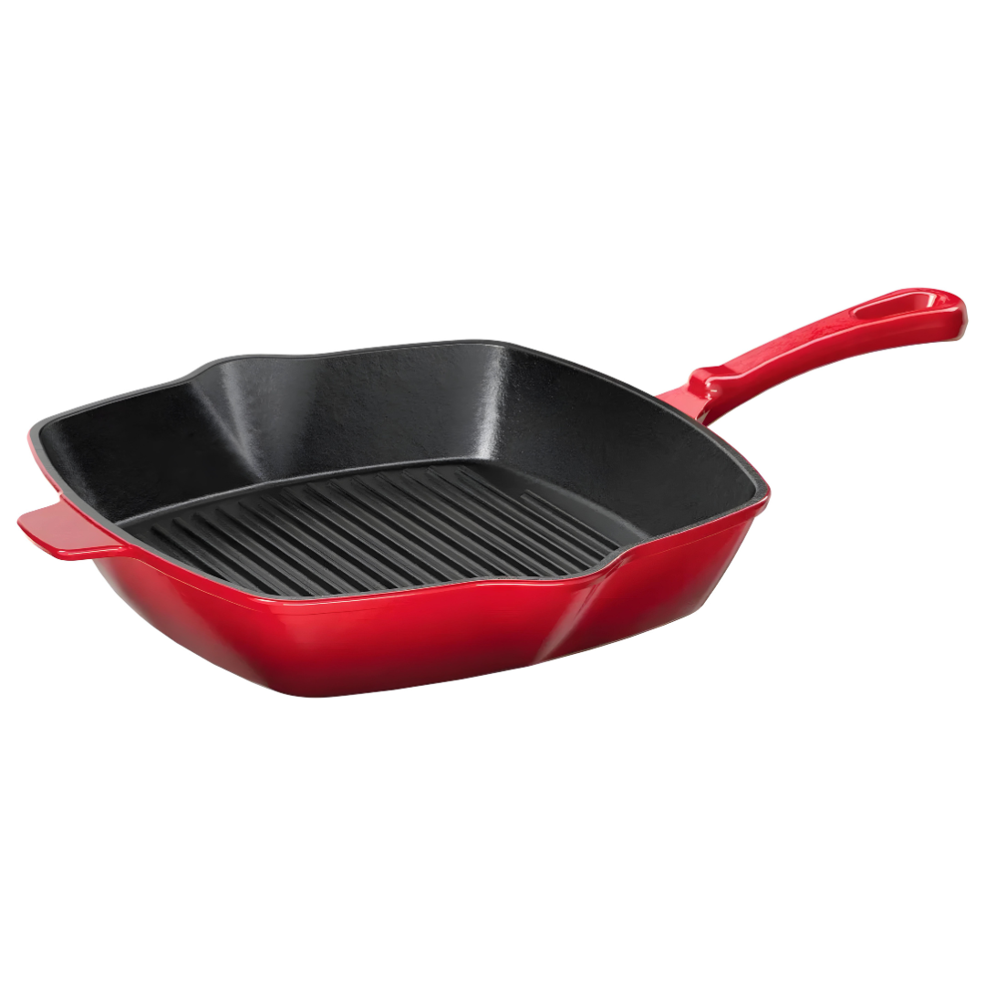 ERNESTO Cast Iron Pan (Ø 25 CM) Or Cast Iron Grill Pan (24.5 X 24.5 CM)