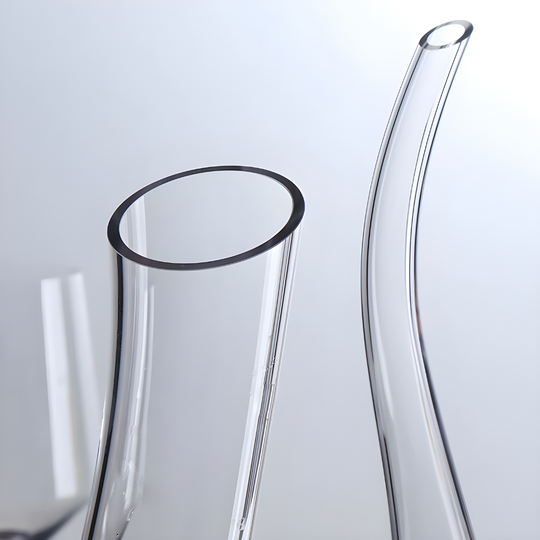 Premium 1200ml handgemaakte loodvrije kristallen wijnkaraf