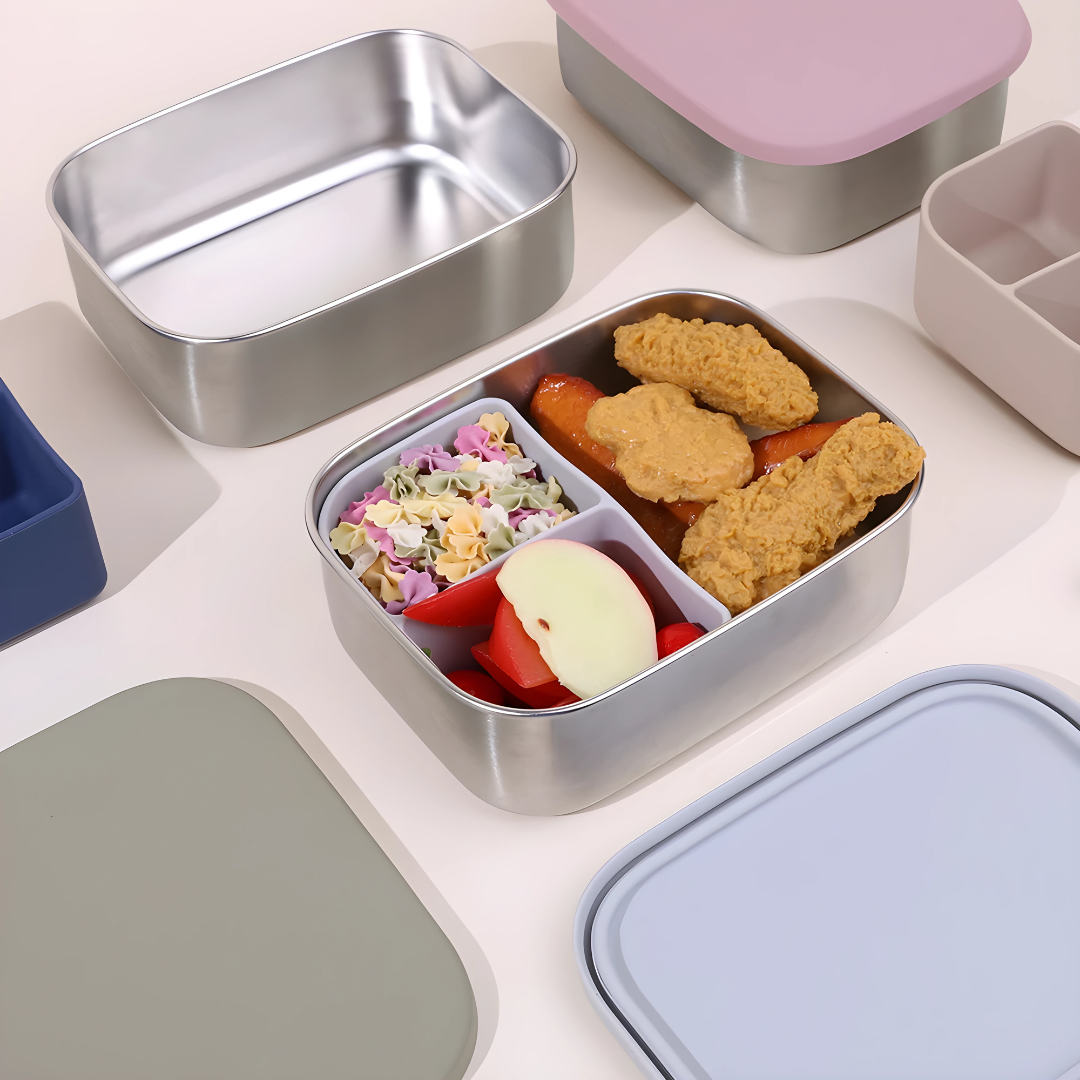 Leakproof Stainless Steel Kids Bento Box