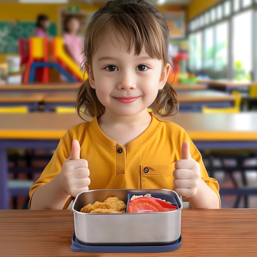 Leakproof Stainless Steel Kids Bento Box