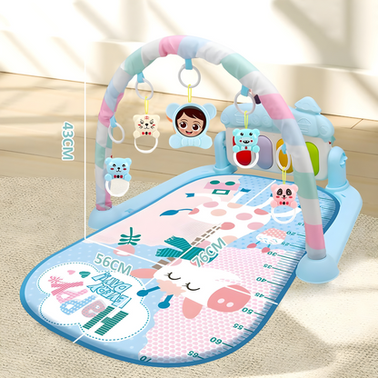 Infant Piano Gym Mat: Soft, Musical, and Educational (0-12 months)