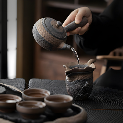 Japanese Style Lotus Pond Full Tea Set