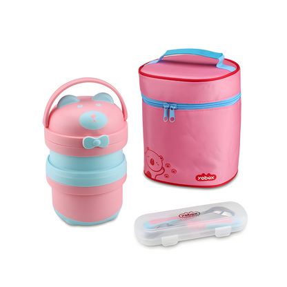 Little Bear BPA-Free Kids Lunchbox