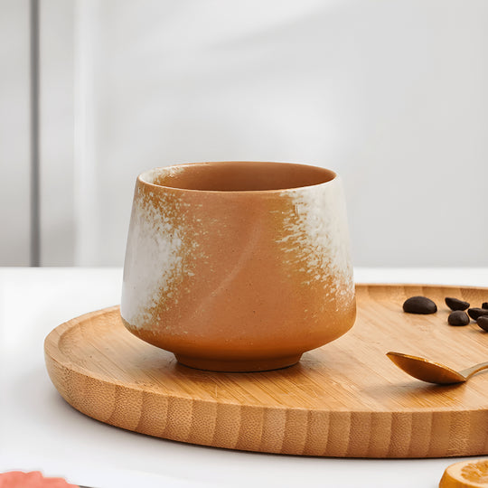 Stoneware Retro Japanese Espresso Cup 190ml|European Household Lebanon