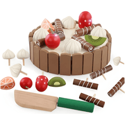 Wooden Magnetic Cake Set 3 Years + | Lebanon | European Household 