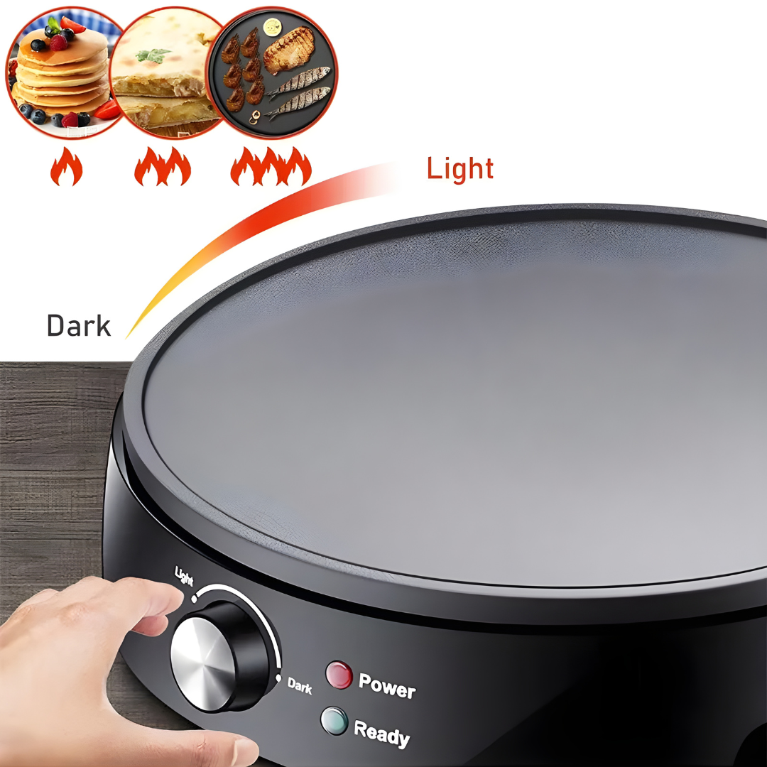 1200W Non-Stick Sonifer Crepe Maker