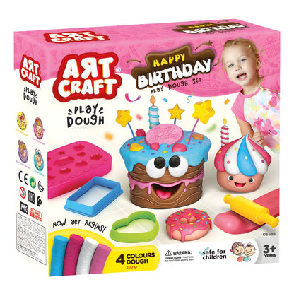 Art Craft Birthday Dough Set 200 gr