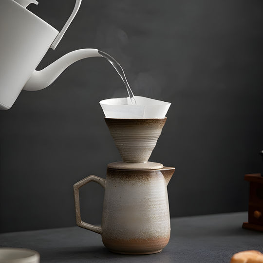Ceramic Pour Over Coffee Maker Set 620ml |European Household |Lebanon