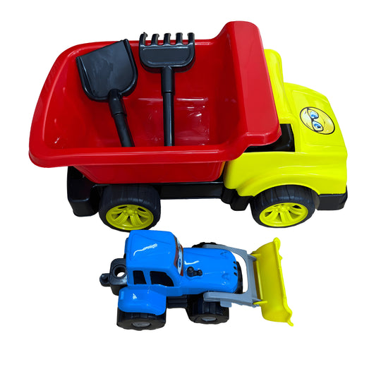 King Toys Emoji Truck Set – 4 Pieces