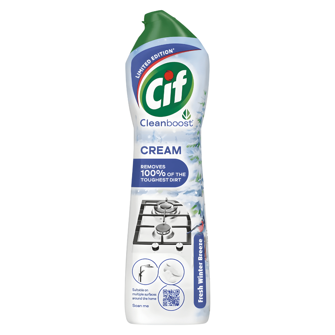 Cif Winter Breeze Cream Cleaner 500ml – UK Made | Limited Edition