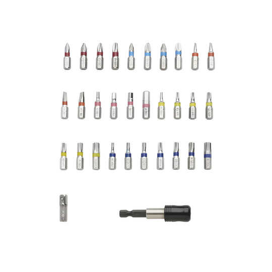 PARKSIDE 32-piece bit set with color-coded tips – Beirut Lebanon
