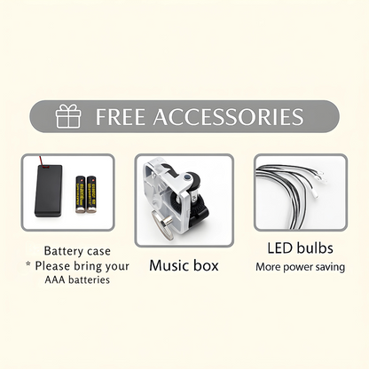 Soul Bookstore DIY Miniature Book Nook with LED & Music Box
