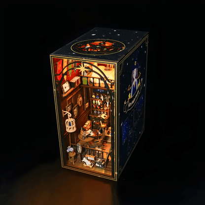 DIY Mira Magic House Booknook Series Miniature Kit with LED Light & Music Box – Beirut Lebanon