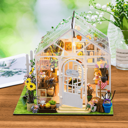 Sunshine Flower Miniature Kit with LED & Dust Cover