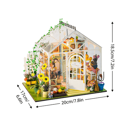Sunshine Flower Miniature Kit with LED & Dust Cover