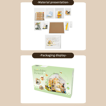 Sunshine Flower Miniature Kit with LED & Dust Cover