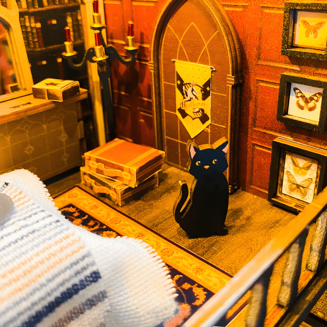 DIY Mira Magic House Booknook Series Miniature Kit with LED Light & Music Box – Beirut Lebanon