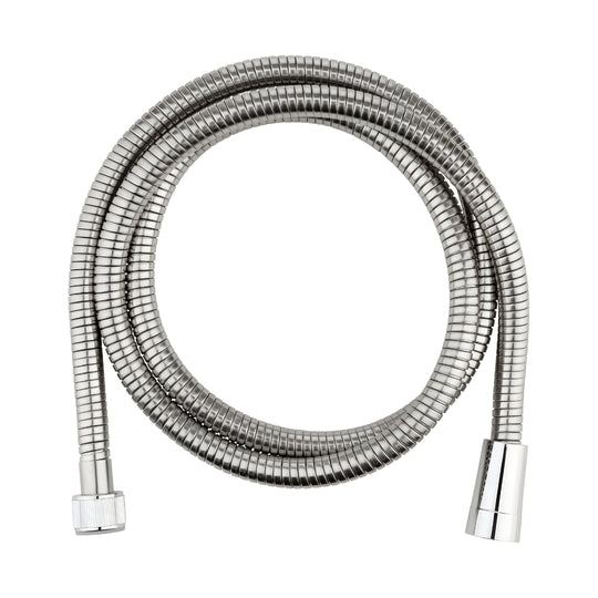 Livarno Home 2M stainless steel flexible shower hose with swivel anti-twist design