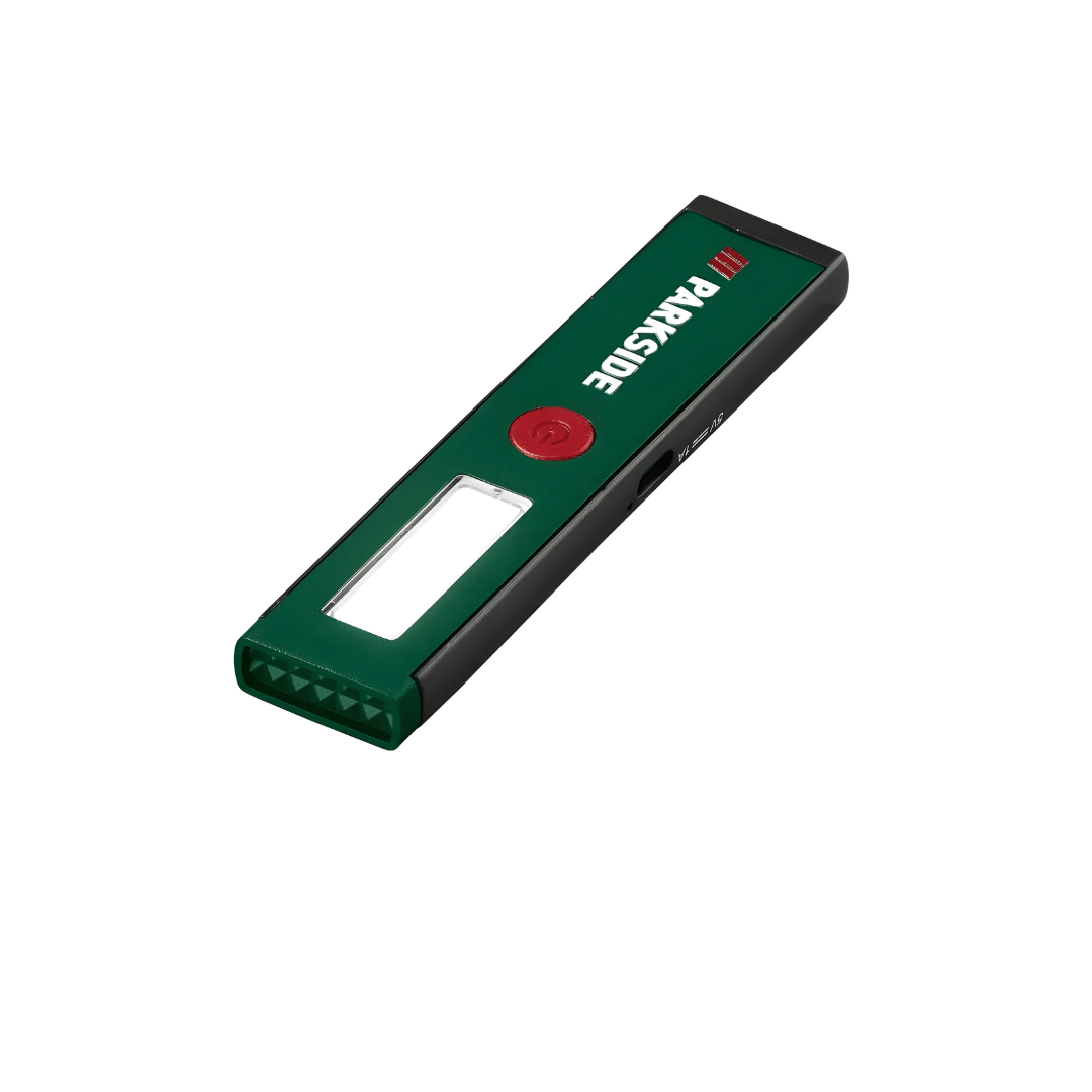 Parkside cordless LED work lamp with USB charging and 5 modes