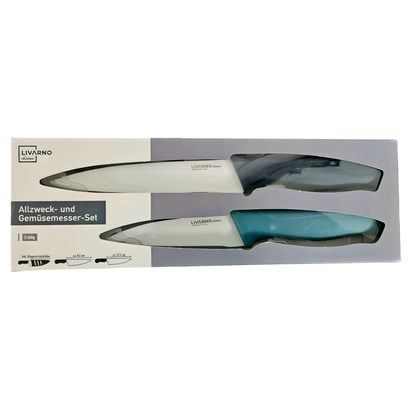 Multipurpose kitchen knife with protective cover – Livarno Home
