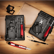 Parkside precision tool kit with storage case – ideal for electronics and small repairs