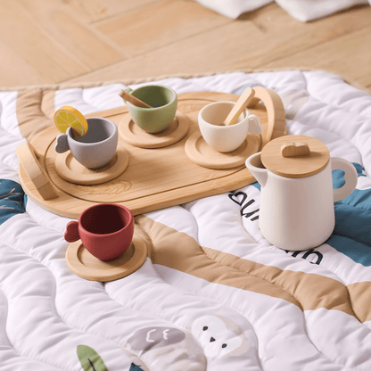 Wooden Tea Party Set for Kids – 2 Years+