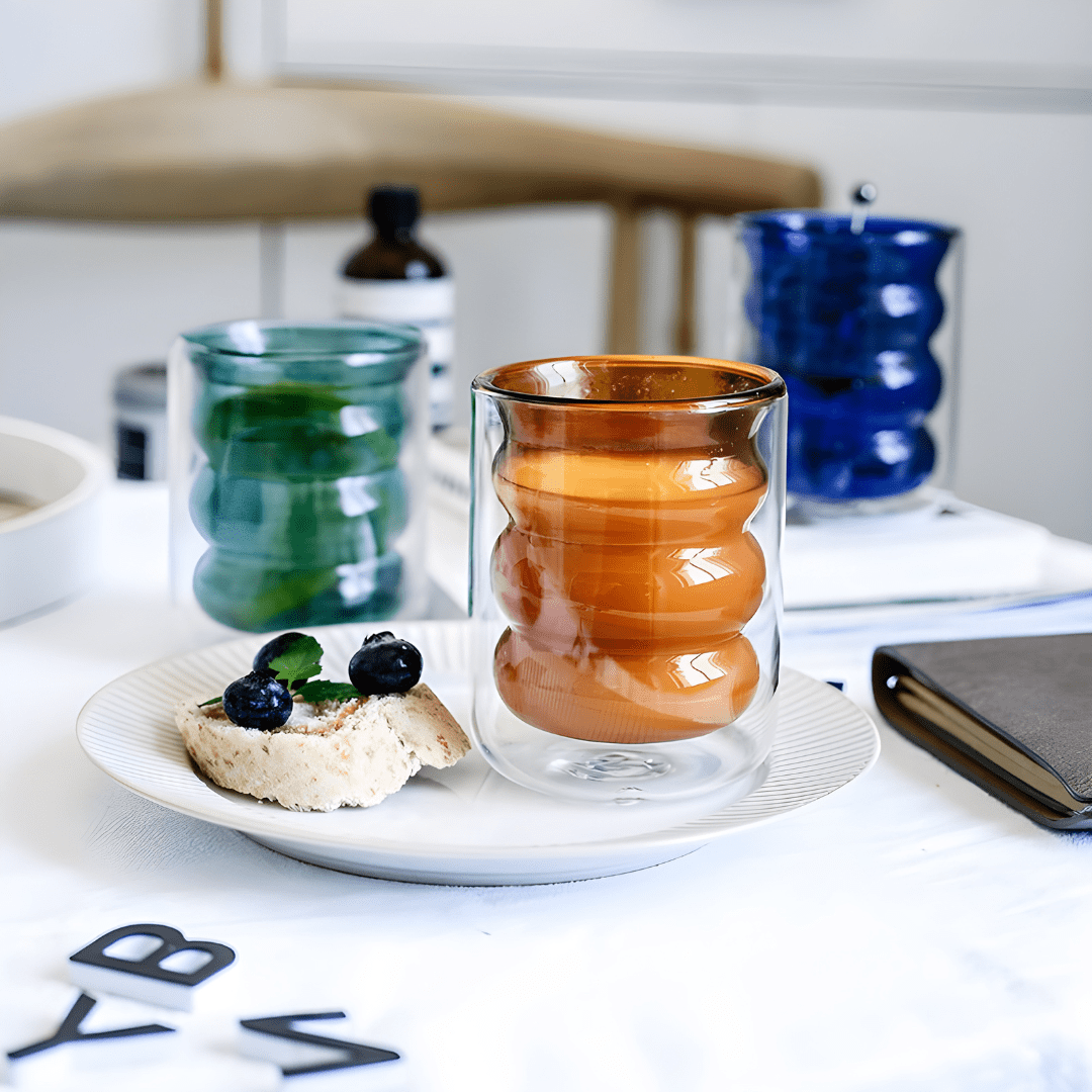 Double Wall Glass Mug | European Household