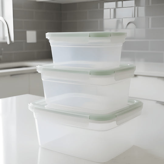 Spice & Soul® Food Storage Container Set of 3 – Airtight & BPA-Free