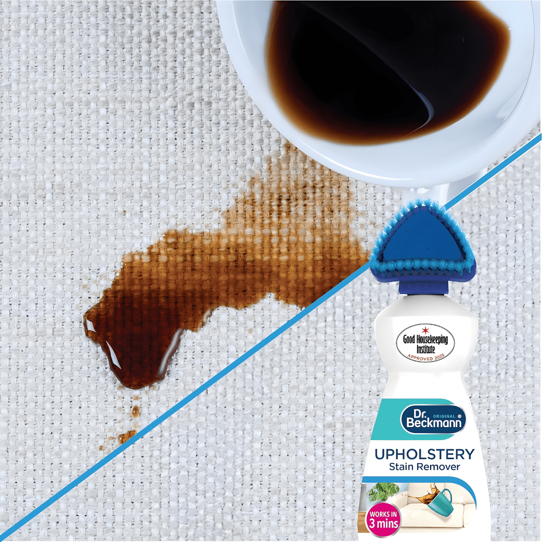 Dr. Beckmann Upholstery Stain Remover 400ml with brush – UK made – Available in Beirut Lebanon