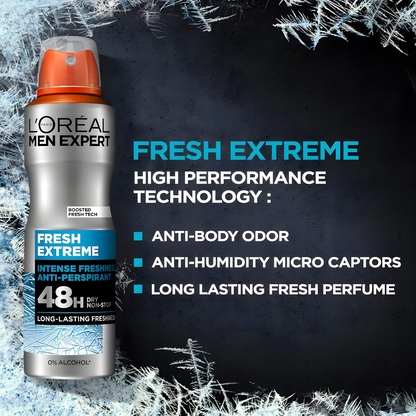 L’Oréal Men Expert Fresh Extreme Deodorant 48H – Beirut Lebanon