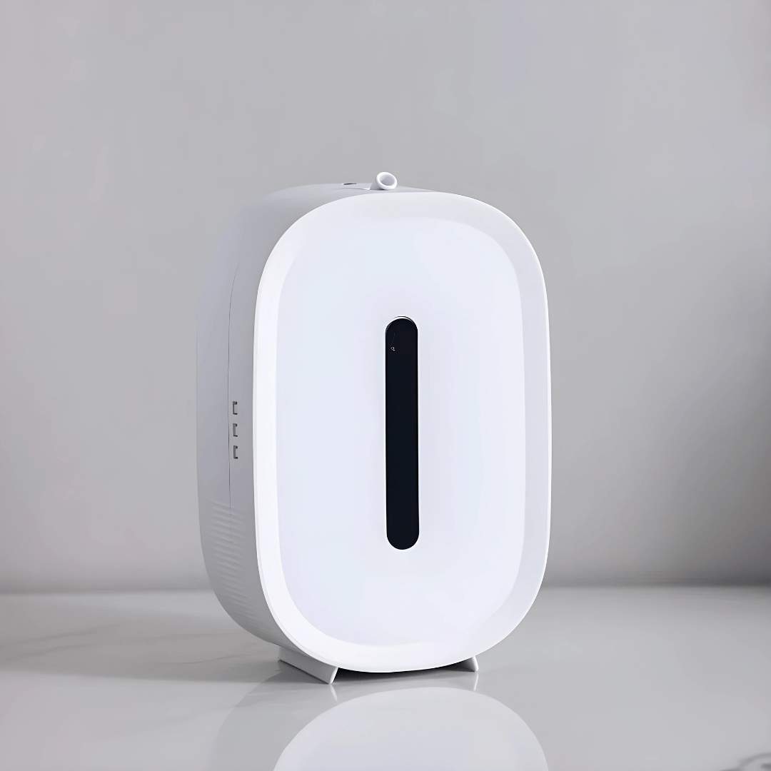 Premium waterless essential aroma oil diffuser J08 in white