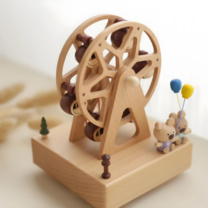 Ferris Wheel Wooden Music Box