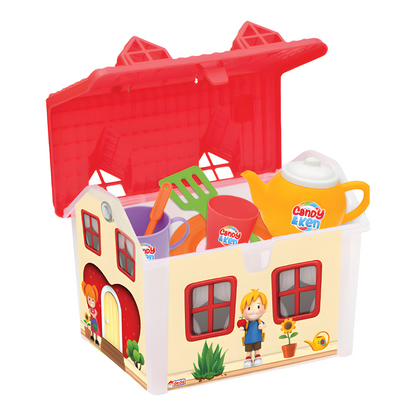 Candy & Ken Home Tea Set – 19-Piece Play Set